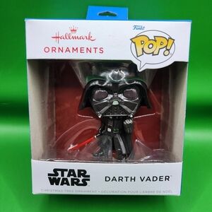 Hallmark Star Wars Darth Vader Funko Pop Christmas Tree Ornament - New